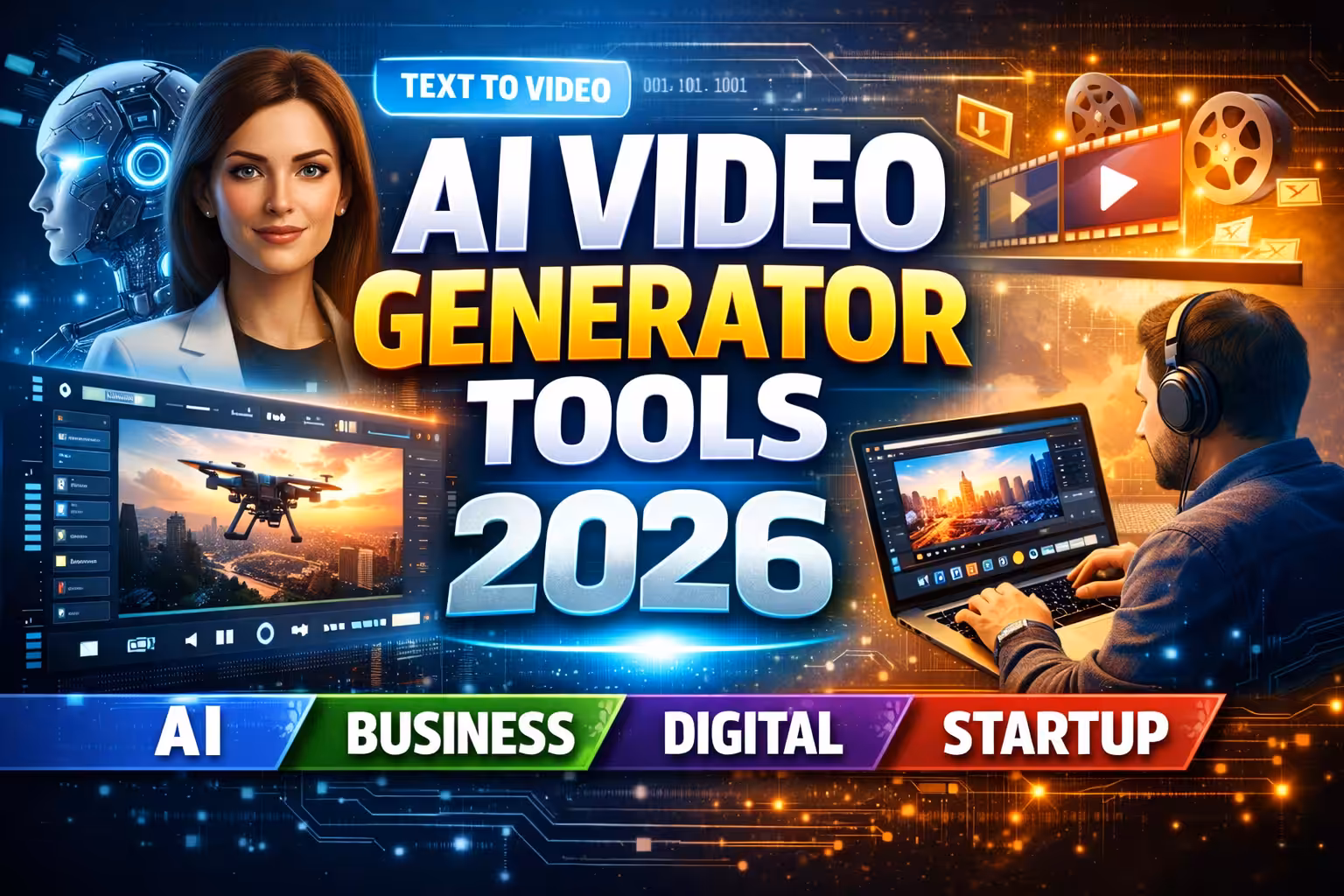 Top AI Video Generator Tools in 2026