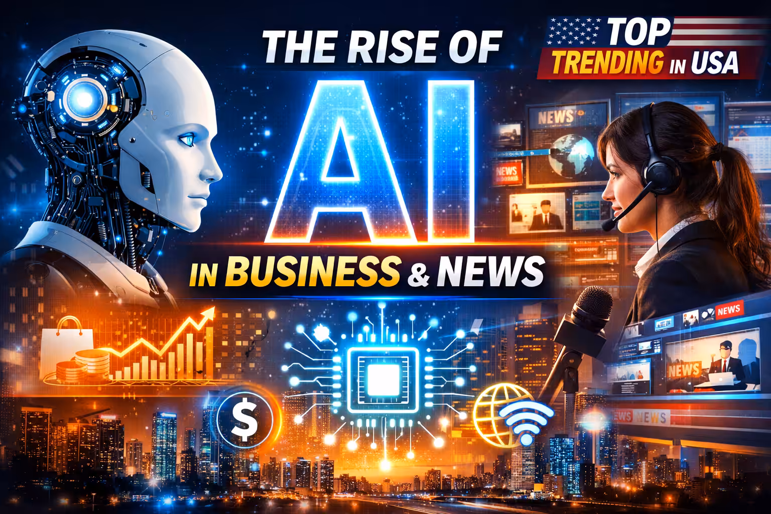 The Rise of Artificial Intelligence in Business and News