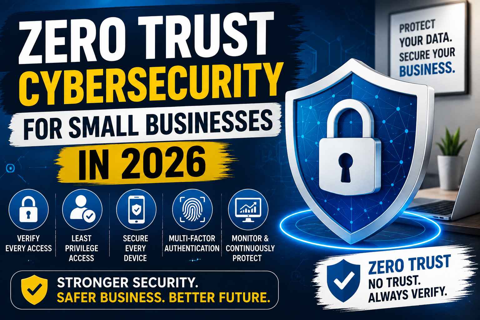 Powerful Zero Trust Cybersecurity for Small Businesses in 2026