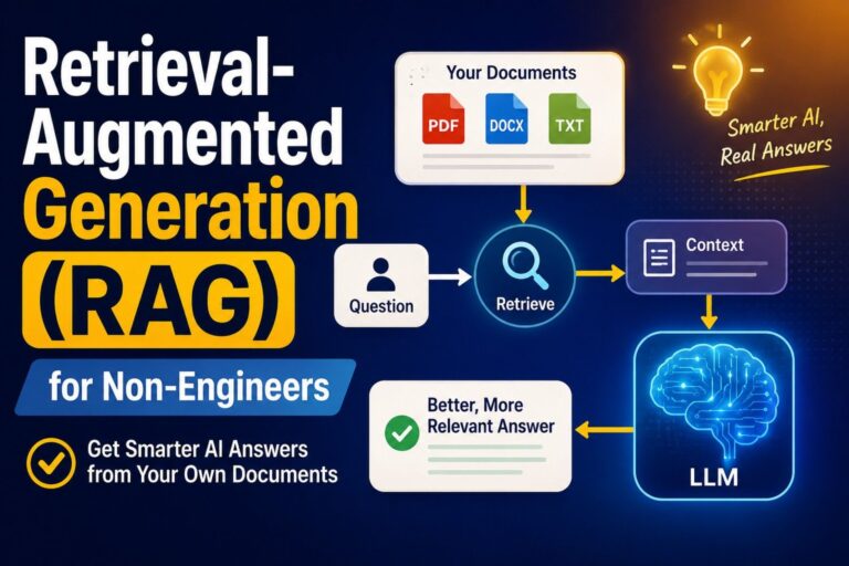 Retrieval-Augmented Generation (RAG) for Non-Engineers: